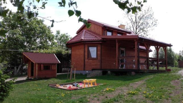 Domek Bialojany Exterior photo